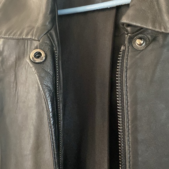 Anne Klein Leather Coat - Picture 4 of 11